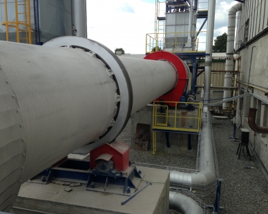 TECHNOLOGY WITH ROTARY KILN AND DRUM COOLER - KVS EKODIVIZE