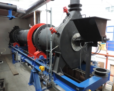 TEST LABORATORY WITH ROTARY KILN AND DRUM COOLER DEVELOPMENT - VUT Brno